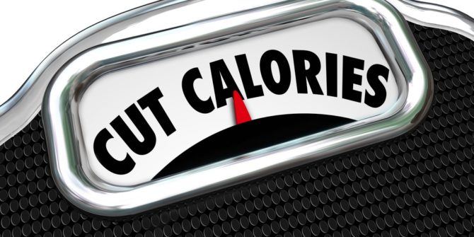 couper les calories