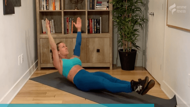 exercice du hollow rock pour les abdominaux