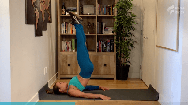 exercice du leg raise high