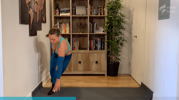 exercice du speed skater