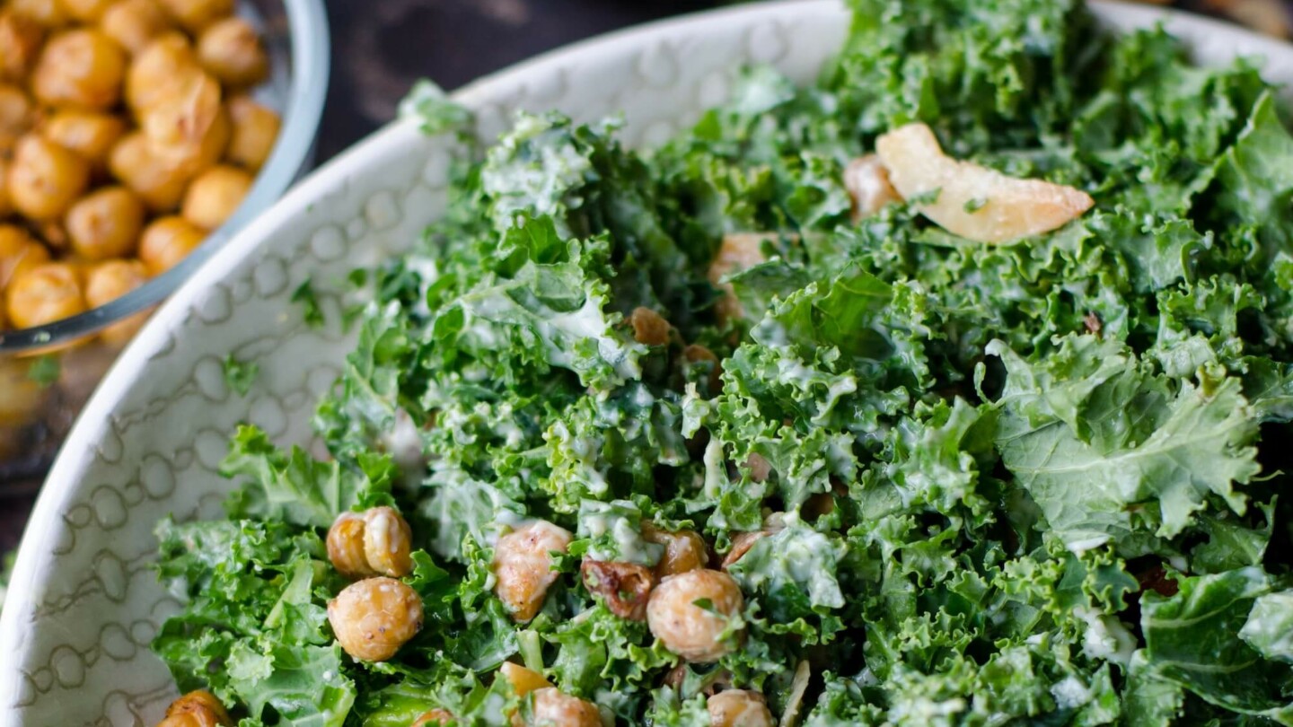 salade de kale chou frisé